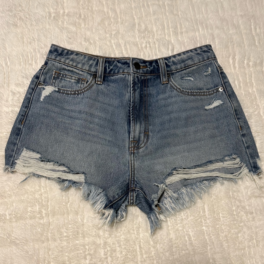 27 Altar’d State Distressed Jean Shorts